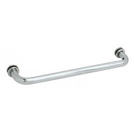 BM6X6SS: Stainless Steel Back-to-Back Tubular Pull Handle without